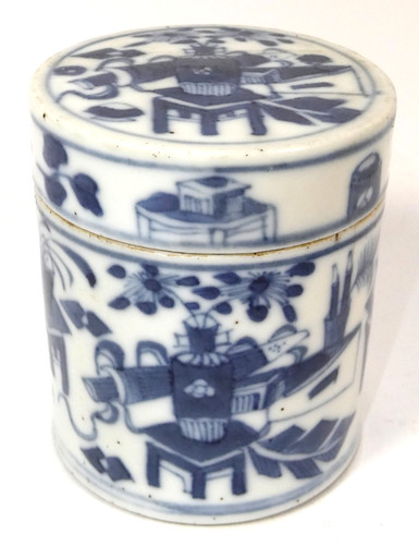 Qing dynastie china deckeldose - qing-dynastie,