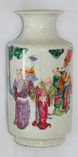 Chinesische vase handbemalt - chinesische,