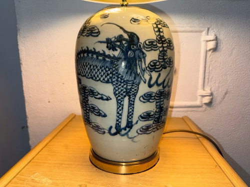 Antike china vase qing kangxi - antike, qing/kangxi