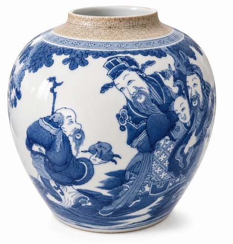 Chinesische blau weiße - chinesische, blau-weiße