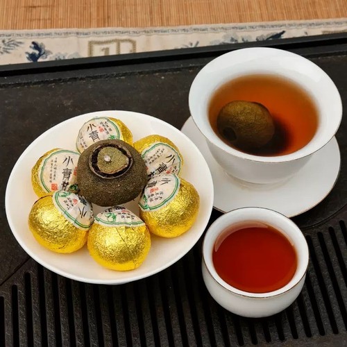 Xiao qing gan - tee, in