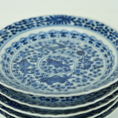 Chinesische fischteller antik - fischteller,