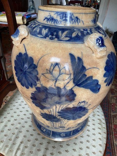 Antike chinesische bodenvase - chinesische,