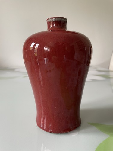 Eine chinesische rot glasierte